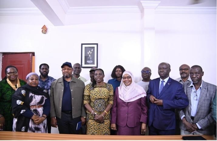 AU delegation in Sudan