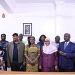 AU delegation in Sudan